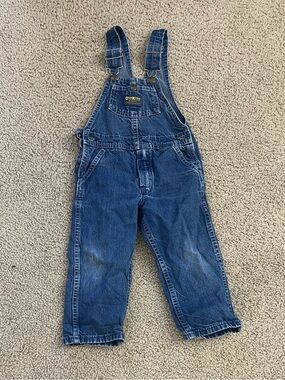 OshKosh B'gosh Denim Adjustable Strap Kids Overalls